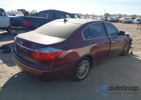 2009 Hyundai Genesis 3.8 from USA, damaged, VIN KMHGC46EX9U023318